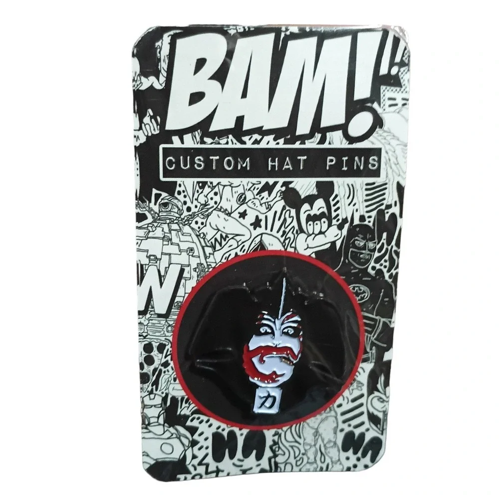 BAM! Box Sgt. Kabukiman N.Y.P.D. Enamel Kabukiman Revenge Bad Blood Pin